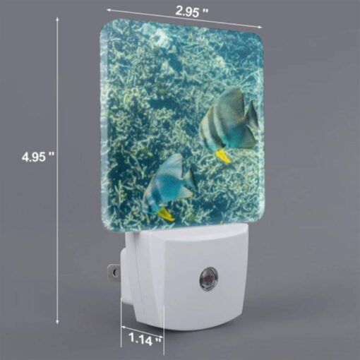 Night Light, Two Fish Swimming In The Ocean. -Nuas Diy Shop f572d0fa24d86deecc50f3b0aadf3dd5074f3173