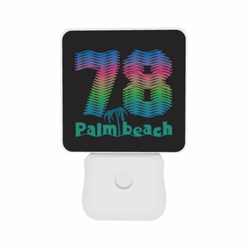 Night Light Set Of 2, A Colorful Logo For Palm Beach. -Nuas Diy Shop f5de62ab4f6bb39eb11cfdaa4c5adc6b0d3c71d4