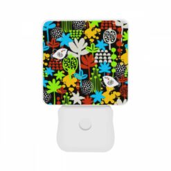 Night Light Set Of 2, A Colorful Pattern Of Birds And Flowers. -Nuas Diy Shop f7477741eb35c71ad302a298c4318c77f07a2709