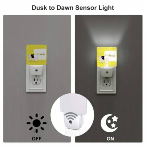 Night Light Set Of 2, A Cat And A Kitten Are Standing Next To A Sign That Says "Pet Friends." -Nuas Diy Shop f7c6f08c4ce08286e69879d628d320ee6466b751