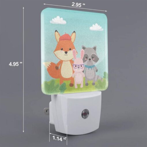 Night Light Set Of 2, A Fox -Nuas Diy Shop f82ba97fb73e56322cc3a7d77ecbe0e97aaa4c41