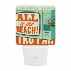 Night Light, A Retro-style TV Advertises A Beach Park. -Nuas Diy Shop f8af67f98db49fffd113780d32d8a54048fc67ed