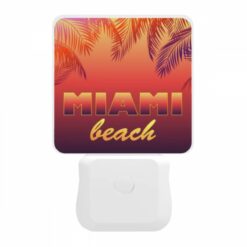 Night Light, A Colorful Beach Sign With The Words "Miami Beach" Written In Yellow. 11 Night Light, A Colorful Beach Sign With The Words "Miami Beach" Written In Yellow. -Nuas Diy Shop f8e8897a63036409a639c4eaef0d4e5f6d3e2e57