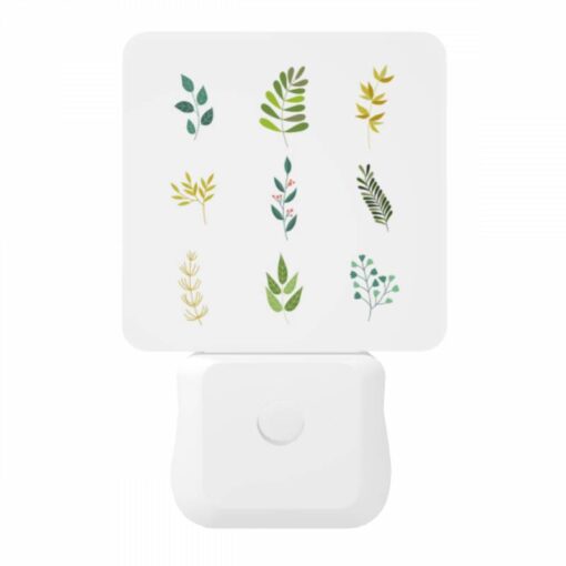 Night Light, Six Different Types Of Leaves Are Shown In A Row. -Nuas Diy Shop f9e98a404a184e6b1e6e440d7bc632090be54577