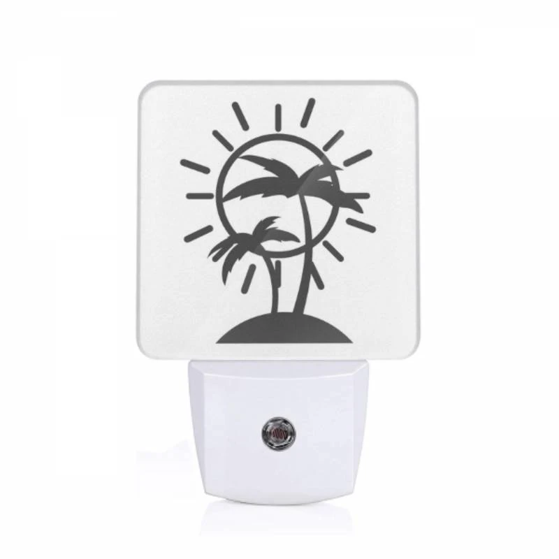 Night Light, A sun with a palm tree in the background. Night Light, A Sun With A Palm Tree In The Background. -Nuas Diy Shop fa25cab244e625c626c9dbd966206c0fb776a03f