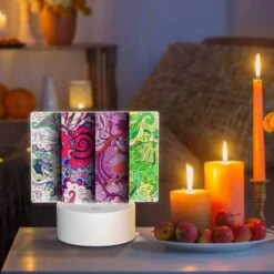 Rectangular Acrylic Night Light, Three Colorful Designs Are Displayed On A Row. 8 Rectangular Acrylic Night Light, Three Colorful Designs Are Displayed On A Row. -Nuas Diy Shop fb8bae966e26165e868c12762beda757d5fb6061