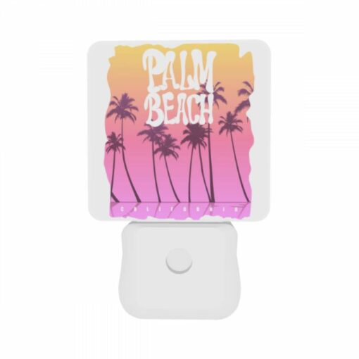 Night Light Set Of 2, A Colorful Poster Of A Beach In California. -Nuas Diy Shop fbd49d3d4cca0d07f9b2fb9e253c8064ea0f1cdd