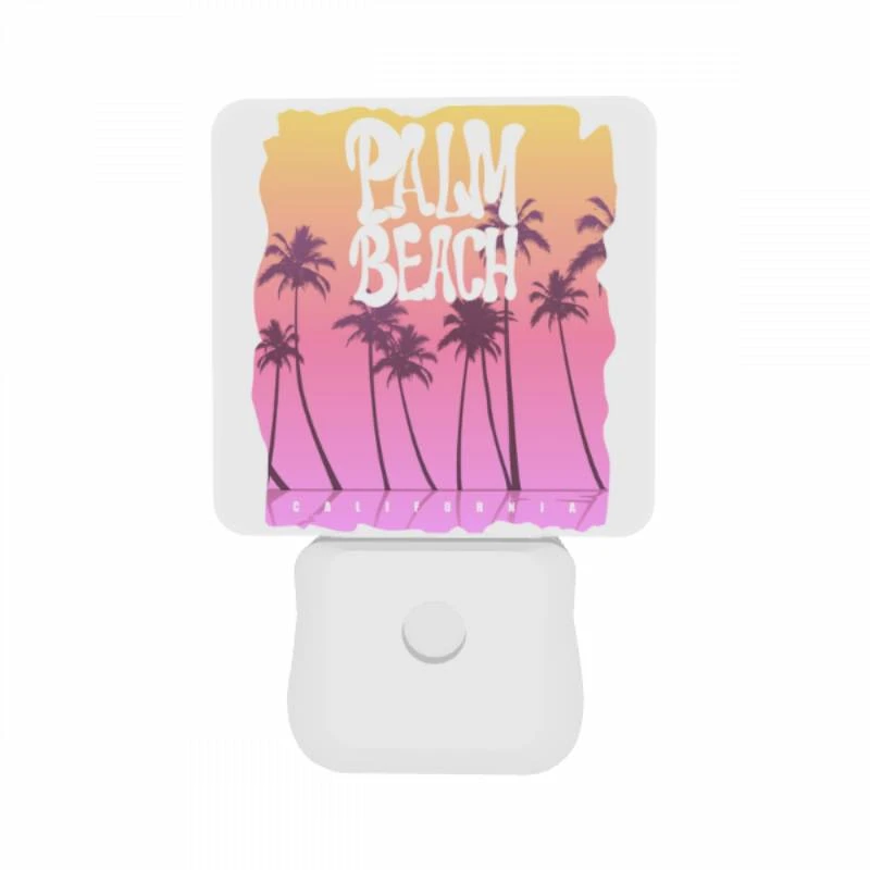 Night Light Set of 2, A colorful poster of a beach in California. Night Light Set Of 2, A Colorful Poster Of A Beach In California. -Nuas Diy Shop fbd49d3d4cca0d07f9b2fb9e253c8064ea0f1cdd