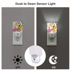 Night Light Set Of 2, A Group Of Cartoon Animals -Nuas Diy Shop fc4b3c0356dad299dca61508b4fe8158fe193e7f