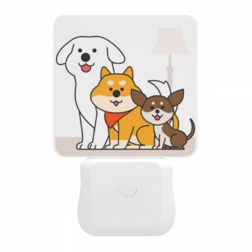 Night Light, Three Dogs Are Sitting Together -Nuas Diy Shop fc5f229643fcaa1bb9dde10808be0b6f2003a55b
