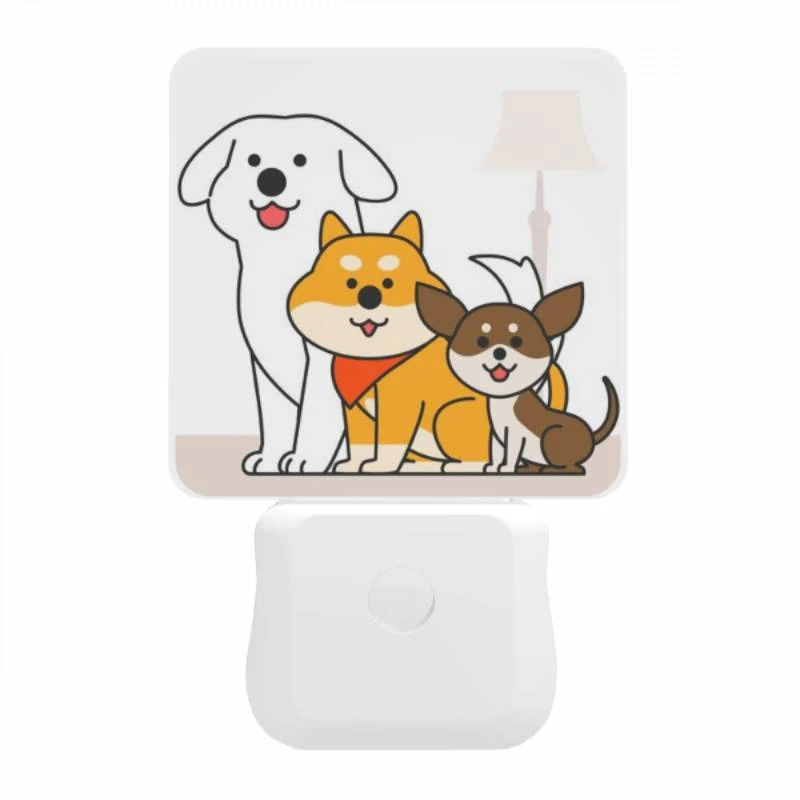 Night Light, Three dogs are sitting together Night Light, Three Dogs Are Sitting Together -Nuas Diy Shop fc5f229643fcaa1bb9dde10808be0b6f2003a55b