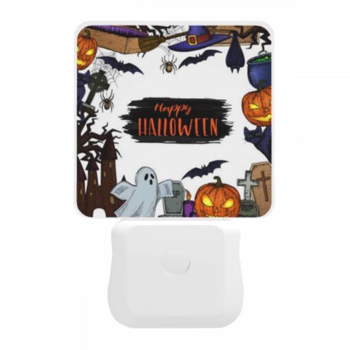 Night Light, A Colorful Halloween Poster With A Spider -Nuas Diy Shop fc8fed33a55439a4323568fa5d0ad9e7e9b5a0a0
