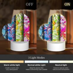 Love Acrylic Night Light, Four Different Colored Designs Of Flowers. -Nuas Diy Shop fd8fa66b47ab246a2f5fb5cbcbd6c3a34eec9ff8