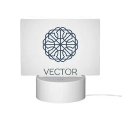 Rectangular Acrylic Night Light, A Blue And White Logo For Vector. 11 Rectangular Acrylic Night Light, A Blue And White Logo For Vector. -Nuas Diy Shop fed922295d597023d6bd84e6e3fc912600cca098