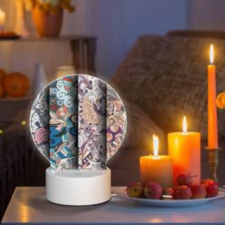 Round Acrylic Night Light, Three Colorful Designs Are Displayed On A Row. -Nuas Diy Shop ffb17859254fc23899878ece6fc58231213a587b